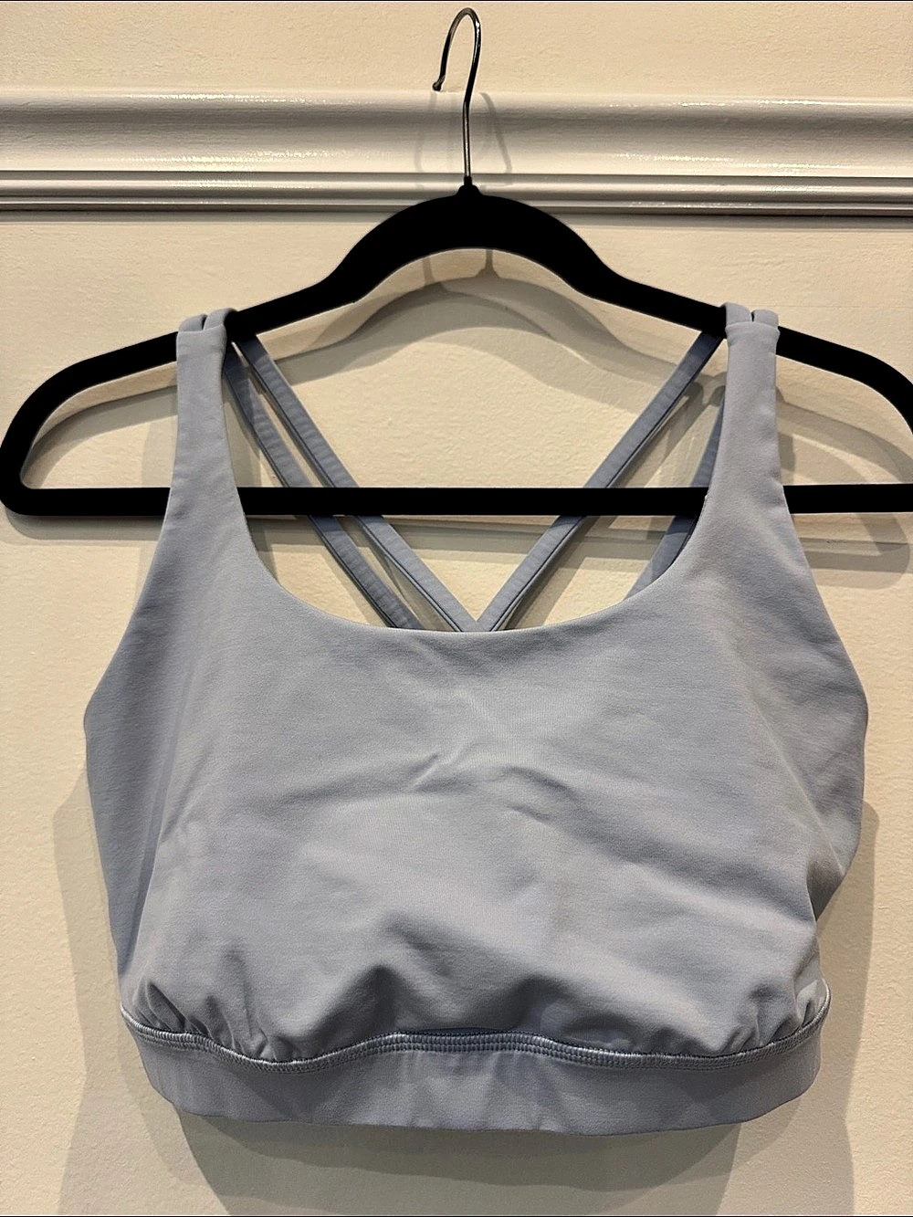 lululemon Energy Bra Gray Sports Bra Size 14